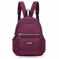 AOTIAN Mini Rucksack Für Mädchen Und Damen Leichtgewicht Kleine Lässiger Daypacks Tasche 7 Liter Violett von AOTIAN