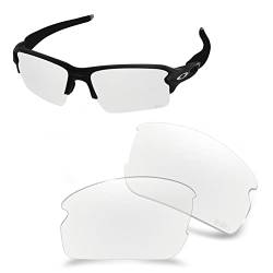 AOZAN ANSI Z87.1 Ersatzgläser kompatibel mit Oakley Flak 2.0 XL OO9188 Sonnenbrille Gr. 95, Hochauflösende Transparenz von AOZAN