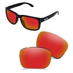 AOZAN ANSI Z87.1 Ersatzgläser kompatibel mit Oakley Holbrook OO9102 Sonnenbrille, A011EU-EFIRE, A011EU-EFIRE von AOZAN