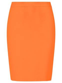 APART Jerseyrock Kurzer Jerseyrock aus Einer weichen Interlock Ware, orange, 38 von APART Fashion