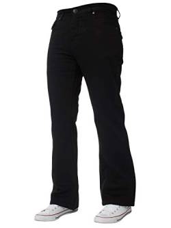 APT Herren Jeanshose * one Size Gr. Bundweite: 91 cm, beinlänge: 76 cm (36 W / 30 L), Schwarz von APT