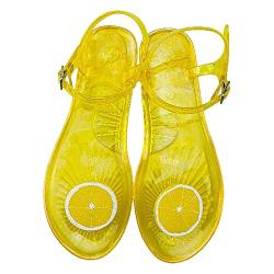 AQ899 Women's Sandals Manufacturer Transparent Jelly Flat Summer Beach Jelly Slippers Shoes for Vacation Party von AQ899