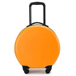 AQQWWER Gepäckset Luggage Check-in Box Suitcase Luggage Suitcase Universal Wheel Riding Box 18‘’ Inch (Color : Orange) von AQQWWER