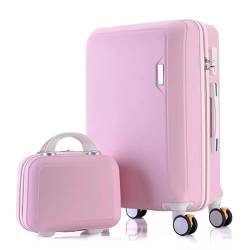 AQQWWER Gepäckset Luggage Set Travel Suitcase On Wheels Trolley Luggage Carry On Cabin Suitcase Women Bag Rolling Luggage Spinner Wheel (Color : 4, Size : 20") von AQQWWER