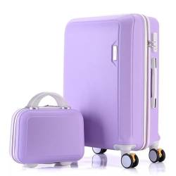 AQQWWER Gepäckset Luggage Set Travel Suitcase On Wheels Trolley Luggage Carry On Cabin Suitcase Women Bag Rolling Luggage Spinner Wheel (Color : 5, Size : 20") von AQQWWER