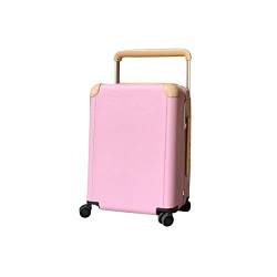 AQQWWER Gepäckset Luggage Type Men and Women Pull Rod Box Password Leather Suitcase Corrugated Suitcase von AQQWWER