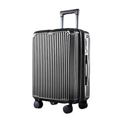 AQQWWER Gepäckset Oversized Luggage Women MenLarge Capacity Traveling Trolley Case Durable Suitcase Zipper Suitcase with Combin (Color : 6, Size : 20") von AQQWWER