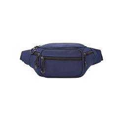 AQQWWER Hüfttasche Erwachsene Taille Tasche Multifunktionale Brusttasche Damen Sporttasche Männer Laufasche Tragbare Brieftasche (Color : Blue) von AQQWWER