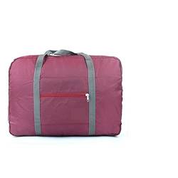 AQQWWER Schminktasche Large Capacity Storage Bags Foldable Nylon Travel Bag Clothes Women Waterproof Handbags Men Cosmetic Bag von AQQWWER