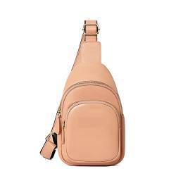 AQQWWER Umhängetasche für Damen Chest Pack Bag Belt Bag Mini Female Leather Waist Bags Purse Pocket Wallet Ladie von AQQWWER