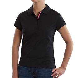 AR Line Damen Poloshirt, Farbe:Schwarz;Größe:M (40-42) von AR Line