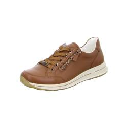 ARA Damen Osaka Low-Cut Sneaker, Cognac, 37.5 EU Weit von ARA