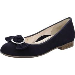 ARA Damen Sardinia Ballerinas, Blau, 38.5 EU von ARA