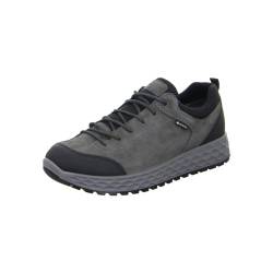 ARA Herren Stresa-GTX Low-Cut Sneaker, Black,Grey, 43 EU Weit von ARA