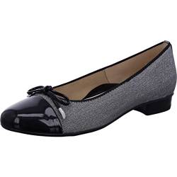 ara Damen BARI Ballerinas, SCHWARZ, 40 EU Schmal von ARA