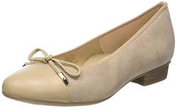 ara Damen BARI Ballerinas, Sand, 37 EU Schmal von ARA