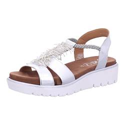 ara Damen Bilbao Sandal, Silber, 38 EU von ARA