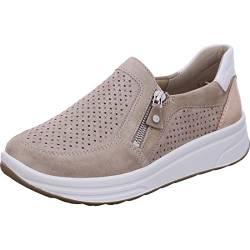 ara Damen Sapporo Hausschuh, Sand,Rosegold/Weiss, 41.5 EU Weit von ARA