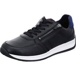 ara Herren Lisboa Sneaker, SCHWARZ,Saphir, 43 EU von ARA