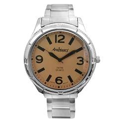 ARABIANS Herren Analog Quarz Uhr mit Edelstahl Armband HAP2199M von ARABIANS