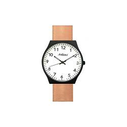 ARABIANS Herren Analog Quarz Uhr mit Leder Armband HBP2209W von ARABIANS