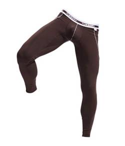 ARCITON Thermounterwäsche Herren Leggings Thermo Unterhose Lang Männer Warme Thermohose Winter M(Taille: 73cm-81cm) 3004cku Kaffee von ARCITON