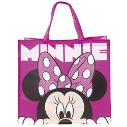 ARDITEX WD15171 Wiederverwendbare Shopping-Tasche, 45 x 40 x 22 cm von Disney-Minnie, Minnie, Utility von ARDITEX