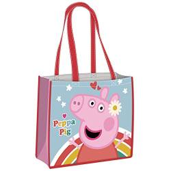 ARDITEX Wiederverwendbare Einkaufstasche, 45 x 40 x 22 cm – Peppa Pig von ARDITEX