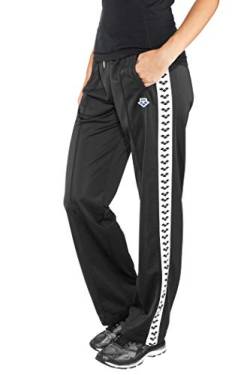 ARENA Damen Women's Relax IV Team Pant Sweatpants Jogginghose, Schwarz-Weiß-Schwarz, Klein von ARENA