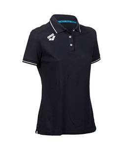 ARENA Team Damen-Poloshirt Aus Baumwolle Solid T-Shirt Navy L von ARENA