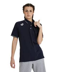 ARENA Team Unisex-Poloshirt Aus Baumwolle Solid Polo Shirt Navy L von ARENA