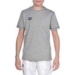 ARENA Unisex Kinder Team Line Youth Short Sleeve T-Shirt, Grau (Medium Grey), Meliert, S von ARENA