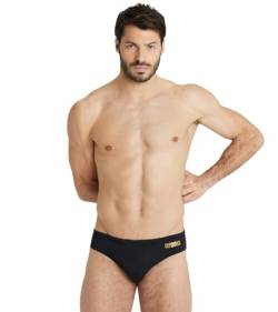 Arena Solid Team Swim Brief Black Gold 50th ANNIVERSARY - Maillot de bain Homme 80 von ARENA