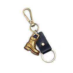 ARFUKA Schlüsselanhänger Stiefel Anhänger Schlüsselbund Vintage Metall Keychain Wohnungsschlüssel Anhänger Geschenk für Damen und Herren von ARFUKA