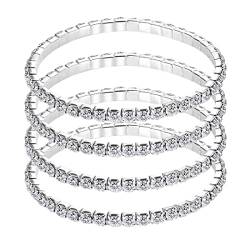 4pcs Glitter Frauen Mädchen Armband Valentinstag Schmuck Geschenke Frauen Mädchen Geburtstagsgeschenke von ARHZ