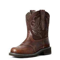 ARIAT 10029492 Fatbaby Western Boot-Damen Leder Westernstiefel, Kupferkessel/Brownie, 41.5 EU von ARIAT