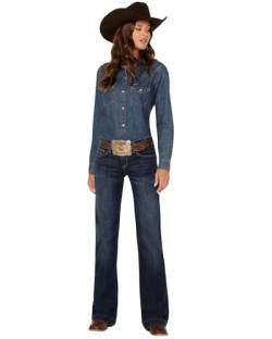 ARIAT Damen WMS R.e.a.l Herr Angela Trsr Mdnht Jeans, Mitternacht/Ausflug, einfarbig (Midnight//Getaway Solids), 28 von ARIAT