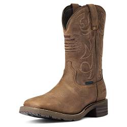 ARIAT Herren Hybrid Patriot Wasserdichter Westernstiefel, Braun, Used-Optik, 45 EU von ARIAT