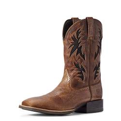 ARIAT Herren Sport Cool Venttek Westernstiefel, Dunkelbraun/zweifarbig, 43 EU von ARIAT