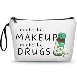 Kleine Medikamentententasche, kann Make-up sein, Medikamenten-Reisetasche, Pillentasche, Geschenke für Krankenschwestern, Frauen, Medikamententasche für Reisen, kleine Kosmetiktasche, Make-up-Tasche von ARIOSEY