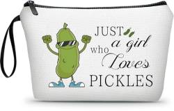 Pickle Gifts,Birthday Gift,Gift for Friend Woman,Small Gift,Small Travel Makeup Bag,Happy Birthday Gift,Teen Girls Gift Ideas,Makeup Bag,Teenager Gifts,Little Girl Gifts,Friendship Gifts for Women, von ARIOSEY