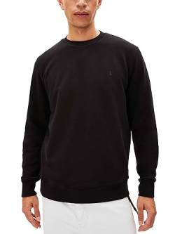 ARMEDANGELS BAARO Comfort - Herren S Black Sweat Shirts, Sweatshirts Rundhalsausschnitt Regular Fit von ARMEDANGELS