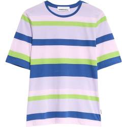 ARMEDANGELS DONAAJI Multi Color - Damen M Dynamo Blue-Pink Light Shirts T-Shirt Fitted von ARMEDANGELS