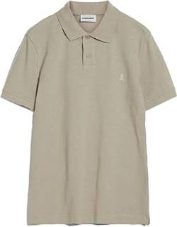 ARMEDANGELS FIBRAAS - Herren L Sand Stone Shirts Polo Rundhalsausschnitt Regular Fit von ARMEDANGELS