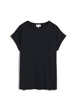 ARMEDANGELS IDAARA - Damen S Black Shirts T-Shirt Rundhalsausschnitt Loose Fit von ARMEDANGELS