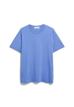 ARMEDANGELS JAAMES - Herren XL Blue Bloom Shirts T-Shirt Rundhalsausschnitt Regular Fit von ARMEDANGELS