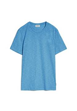 ARMEDANGELS JAAMES Structure - Herren XL Morning Mint-Blueniverse Shirts T-Shirt Rundhalsausschnitt Regular Fit von ARMEDANGELS