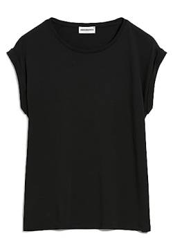 ARMEDANGELS JILAANA - Damen L Black Shirts T-Shirt Rundhalsausschnitt Regular Fit von ARMEDANGELS