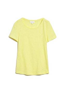 ARMEDANGELS JOHANNAA - Damen T-Shirt aus Bio-Baumwolle-Kapok Mix XS Lime Shirts T-Shirt Rundhals Slim Fit von ARMEDANGELS