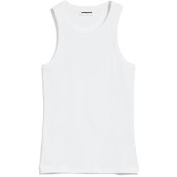 ARMEDANGELS KANITAA - Damen S White Shirts Top Rundhalsausschnitt Fitted von ARMEDANGELS